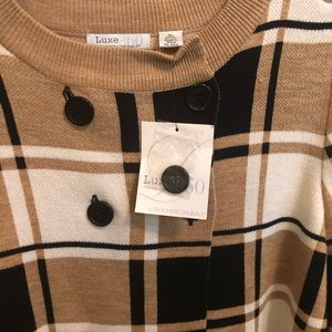 Swing Double Breasted Sweater